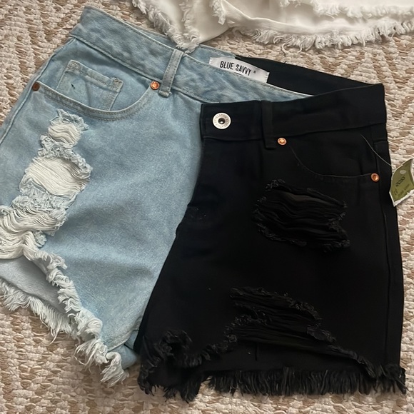 Two pair of Jean shorts - Picture 2 of 6